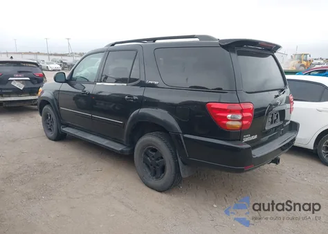 2001 Toyota Sequoia Limited V8 z USA, uszkodzony, nr VIN 5TDBT48A41S005639